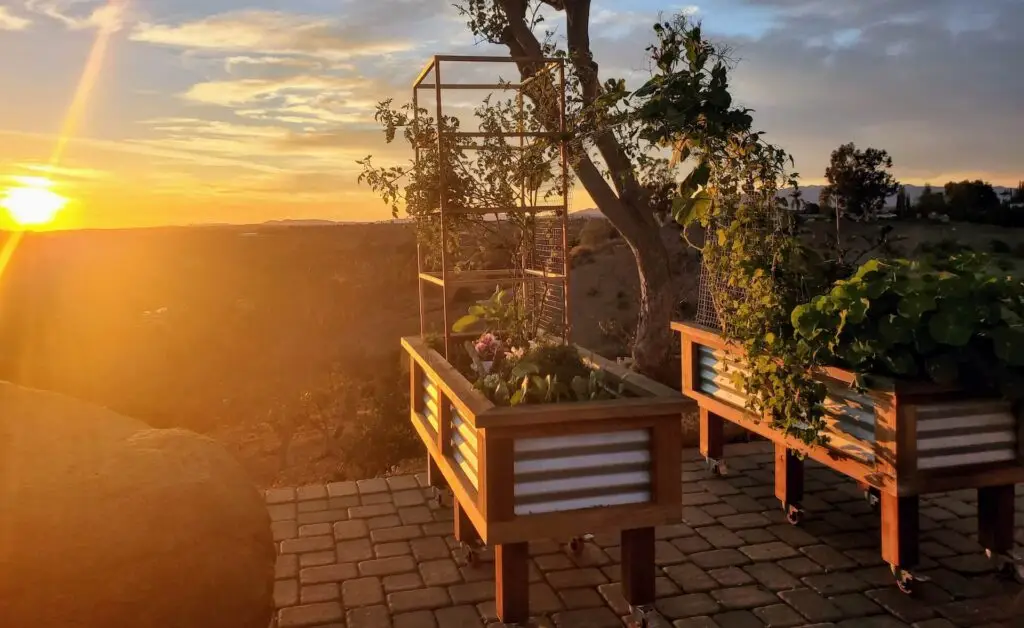 Raised Bed with legs
