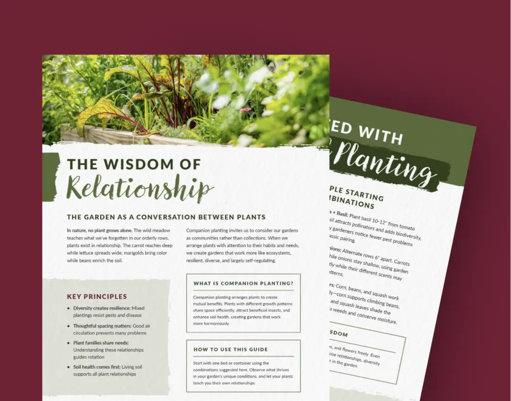 companion planting inside