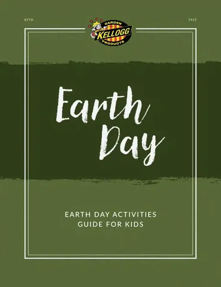 earth day activities guide for kids guide cover