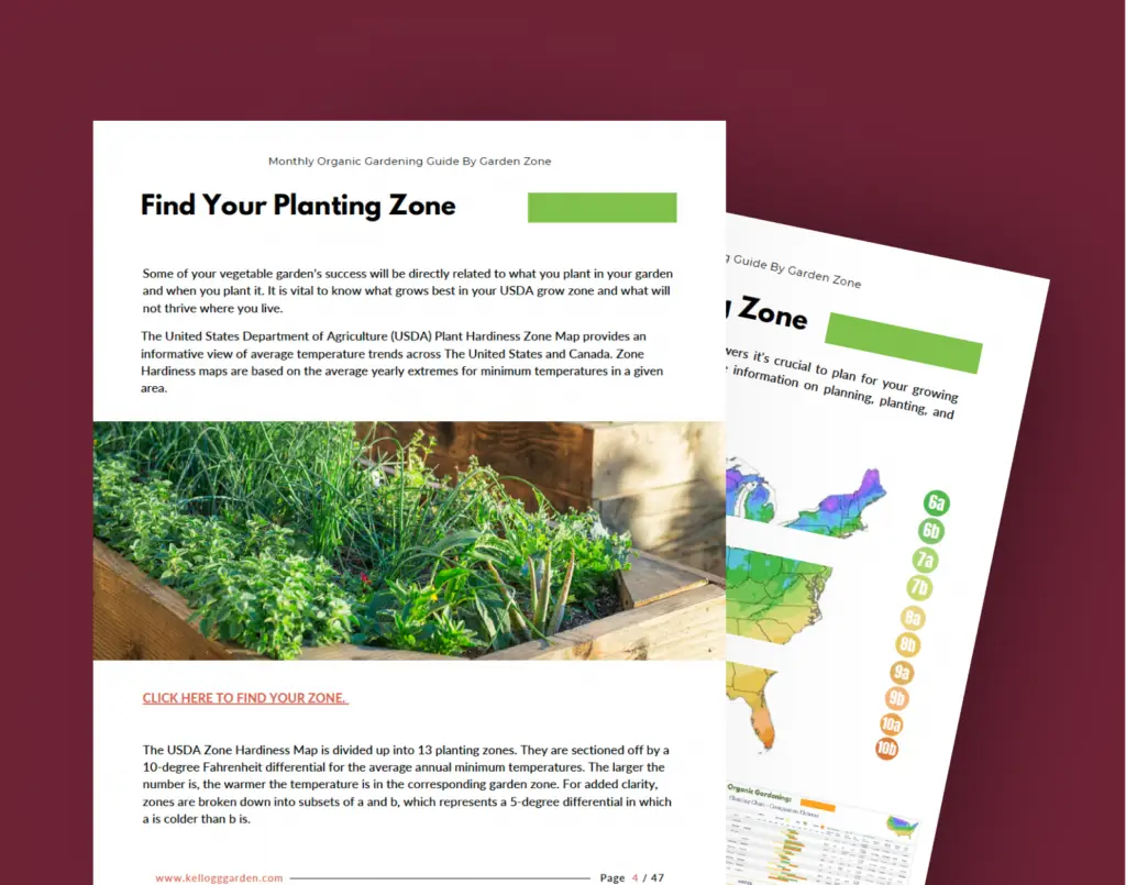 monthly garden guide inside