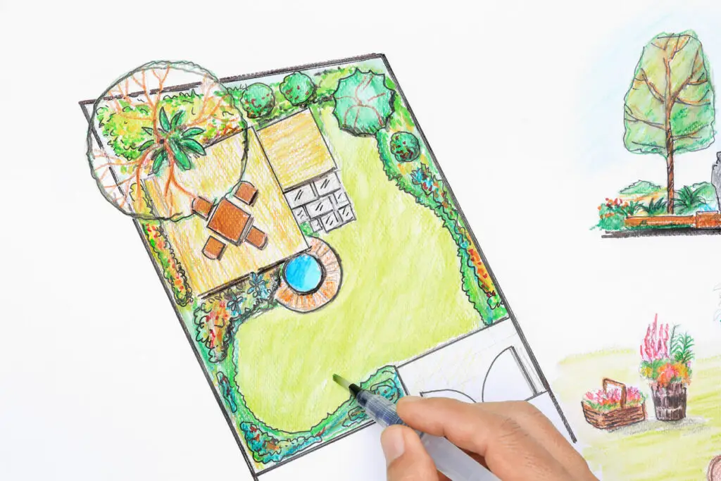 spring garden design