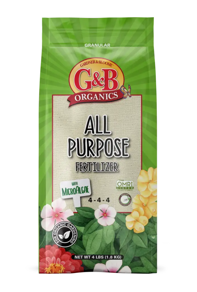 g&b all purpose fertilizer with microalgae