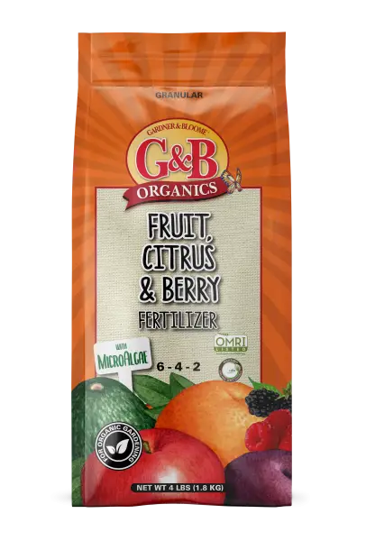 g&b fruit citrus and berry fertilizer