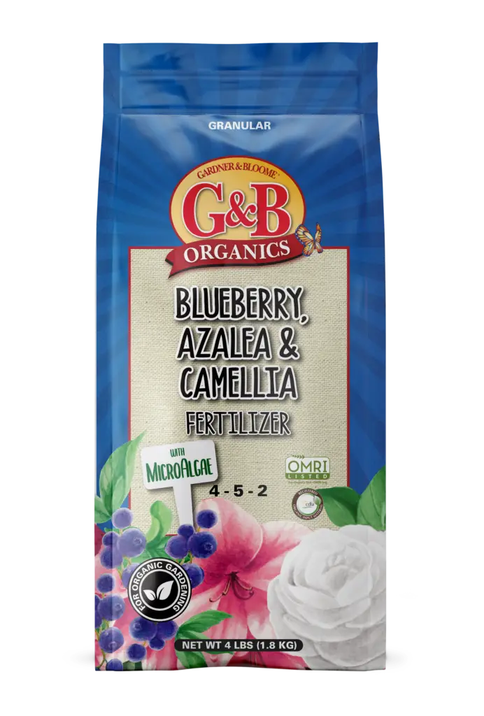 g&b blueberry azalea and camellia fertilizer with microalgae