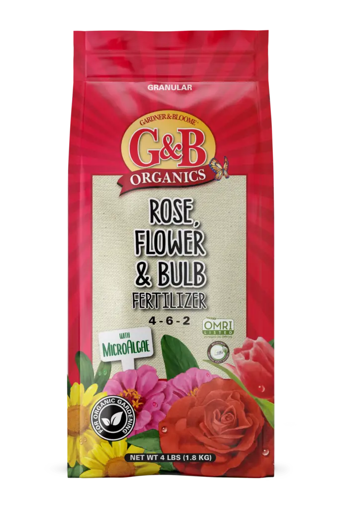 g&b rose flower and bulb fertilizer