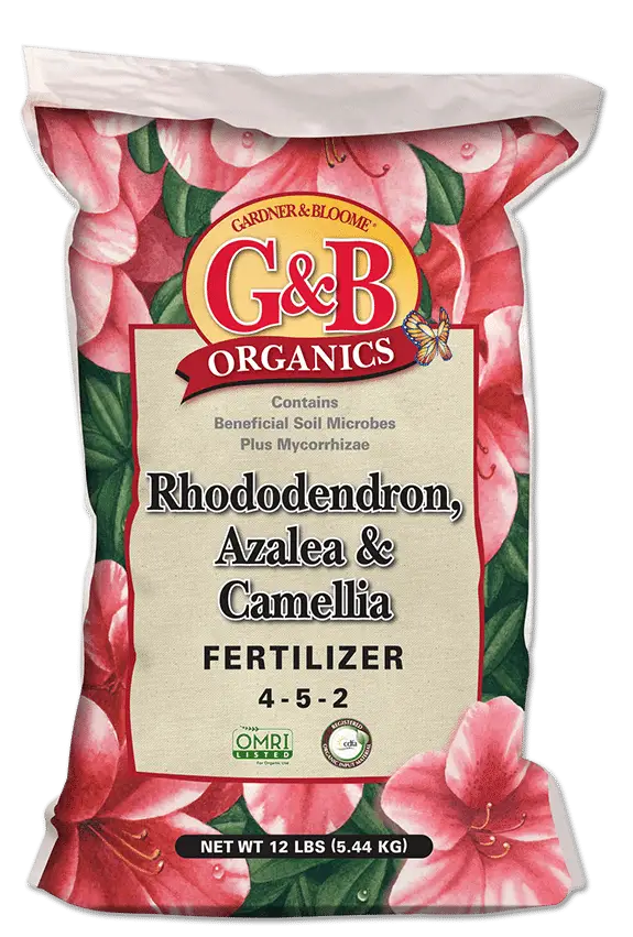 g&b rhododendron azalea and camellia fertilizer