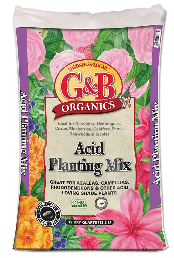g&b acid planting mix