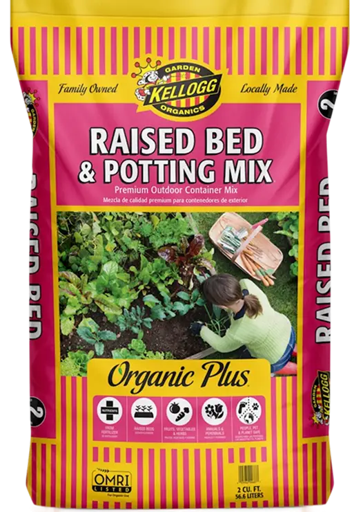 kellogg raised bed and potting mix