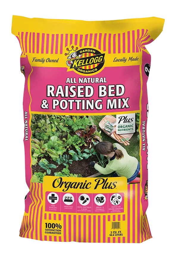 all natural raised bed and potting mix